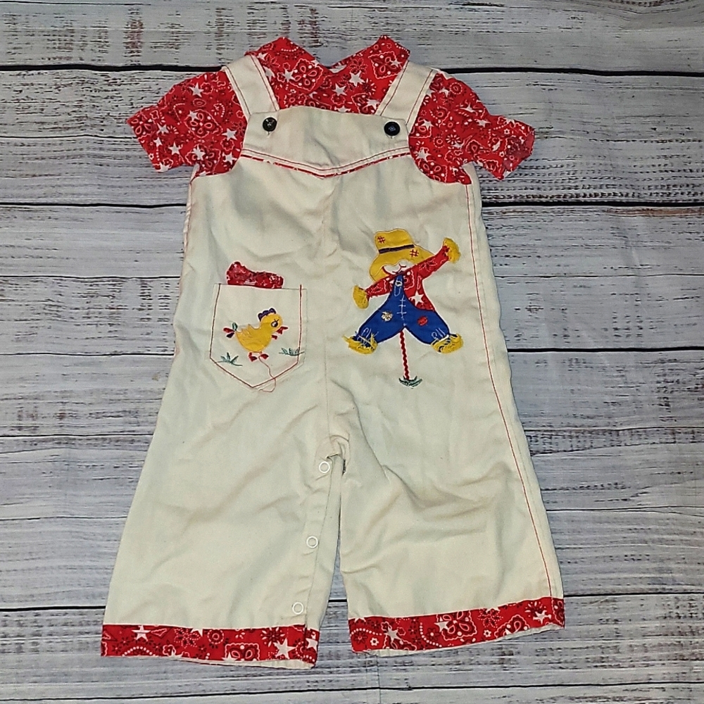 0-3m farmer one piece